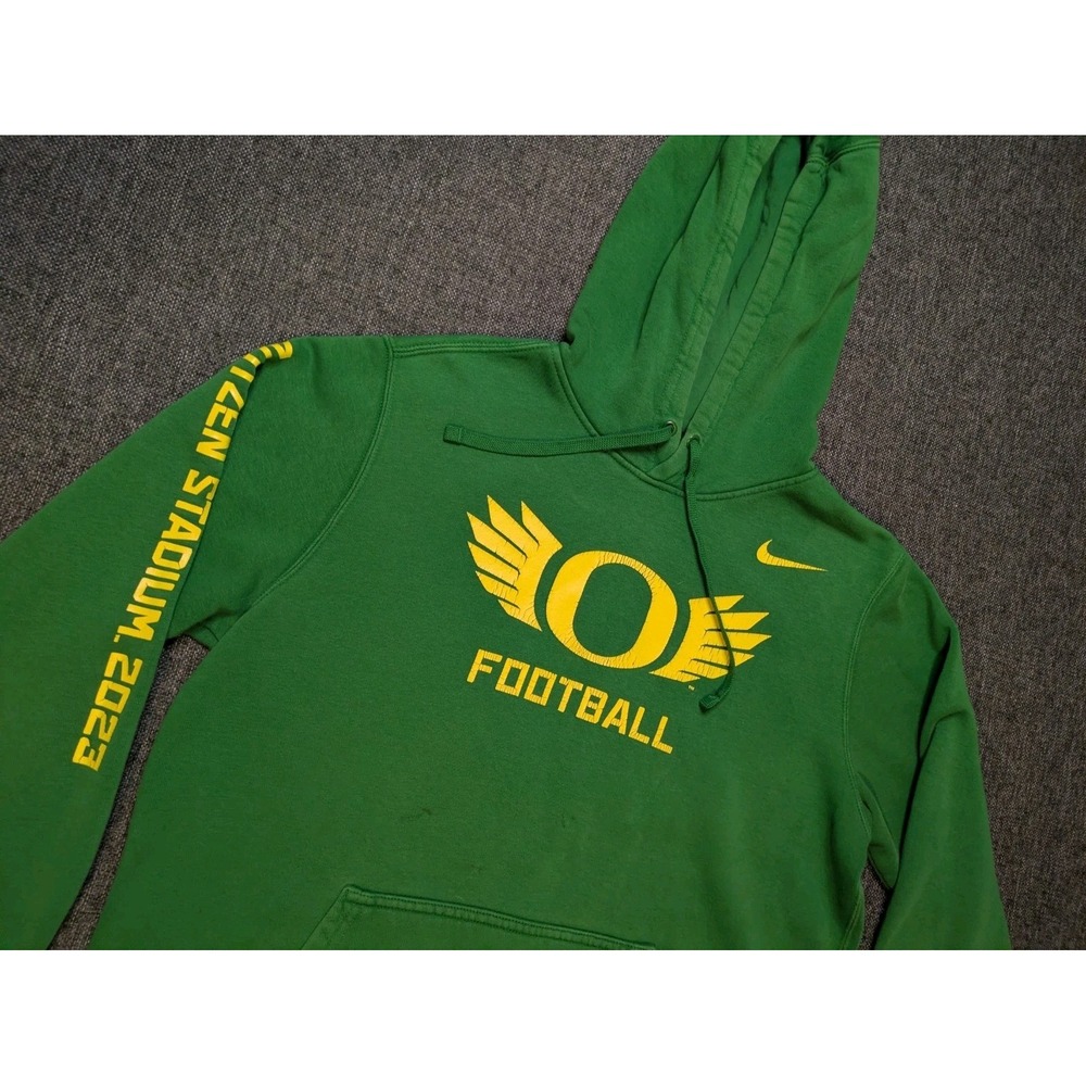 Nike Oregon Ducks OSU Men's Pullover Hoodie Size Medium 2023 Autzen Stadium